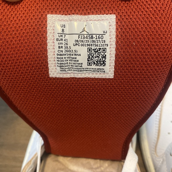 Jordan 1 Mid (Dune Red) - Picture 6 of 12